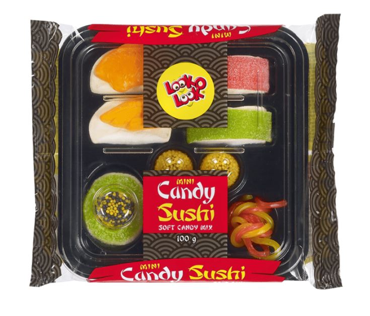 Set of jelly candies MINI SUSHI, 100g