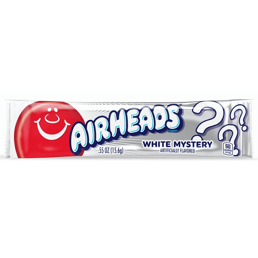 Chewing candy AIRHEADS (WHITE MYSTERY), 15,6g