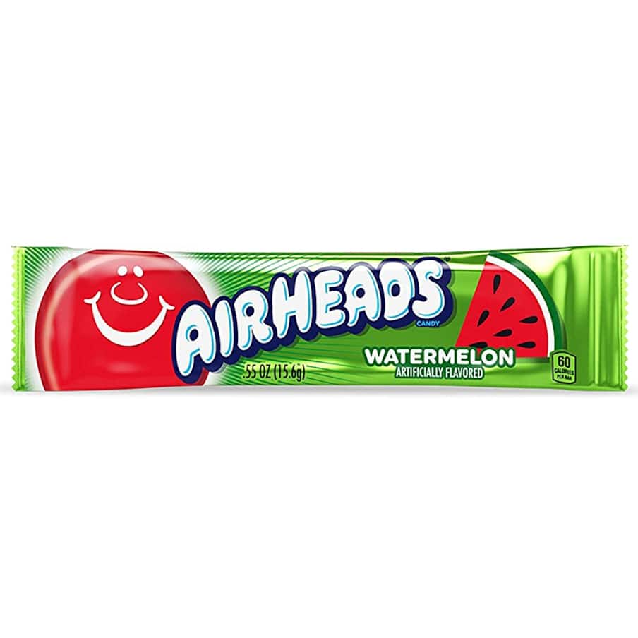 Košlājamā konfekte AIRHEADS (WATERMELON), 15,6g