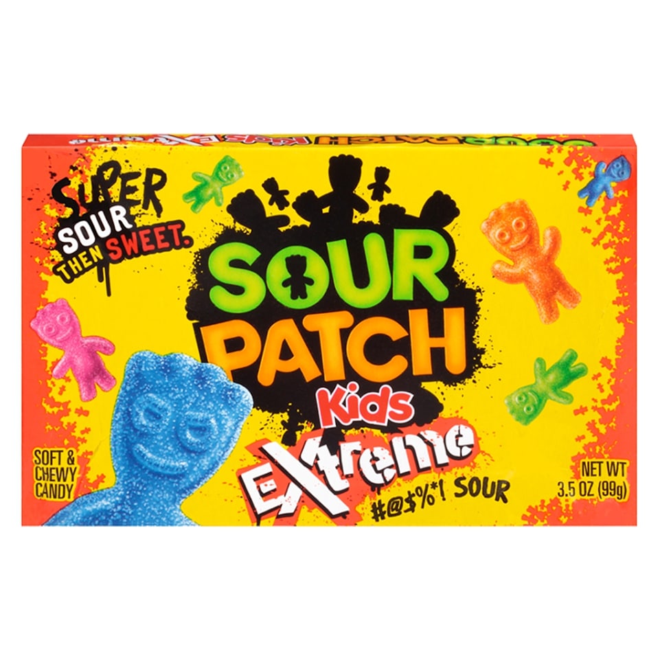 Chewing candy Sour Patch (Extreme), 99g