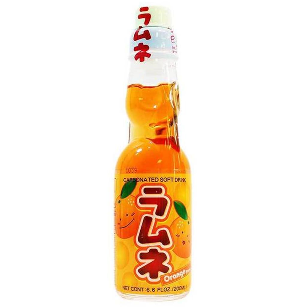 Прохладительный напиток Ramune (Orange), 200 мл