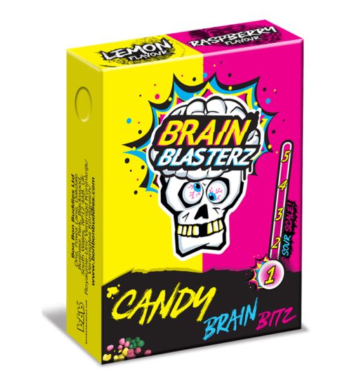 Sour candy BRAIN BLASTERZ (BRAIN BITZ), 45g