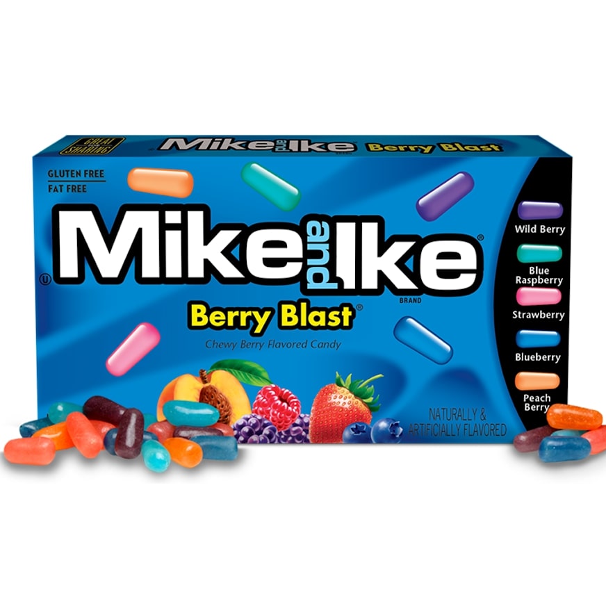 Dražejas MIKE AND IKE (BERRY BLAST), 141g