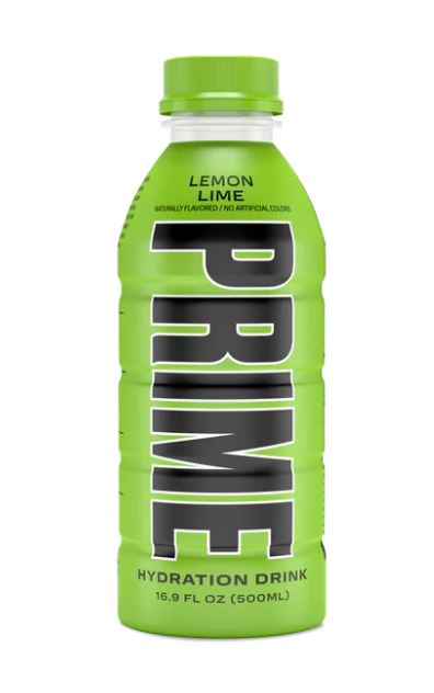 Izotonisks dzēriens PRIME (LEMON LIME) 500ML