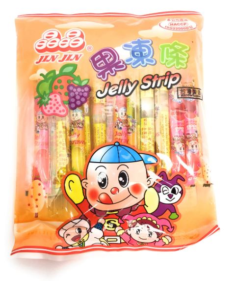 Augļu želeja JIN JIN (JELLY STRIP) 300G