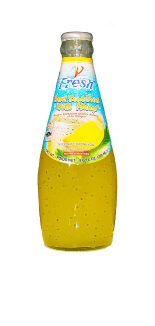 V Fresh mango juice with basil seeds, 290ML